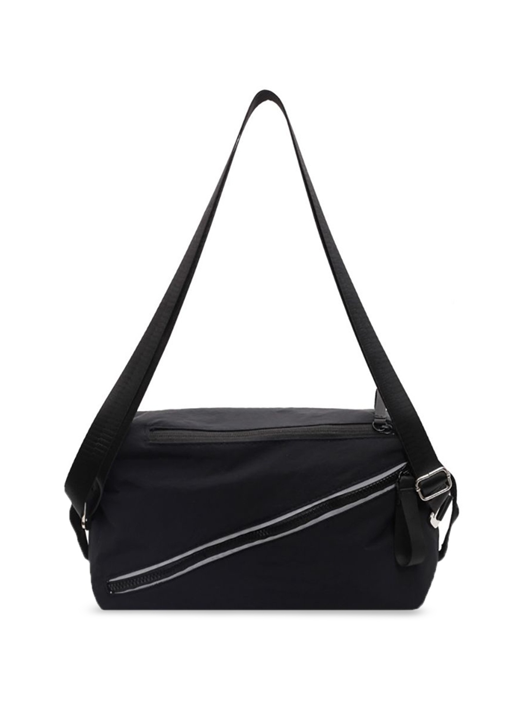 

StyleCast x Revolte Women Solid Crossbody Sling Bag, Black
