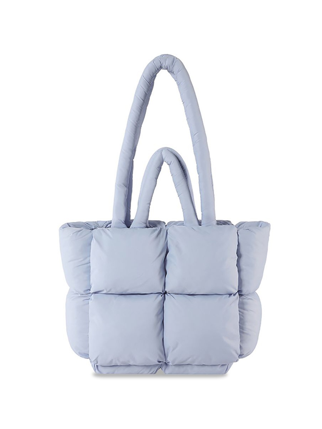 

StyleCast x Revolte Women Textured Structured Cotton Shoulder Bag, Blue