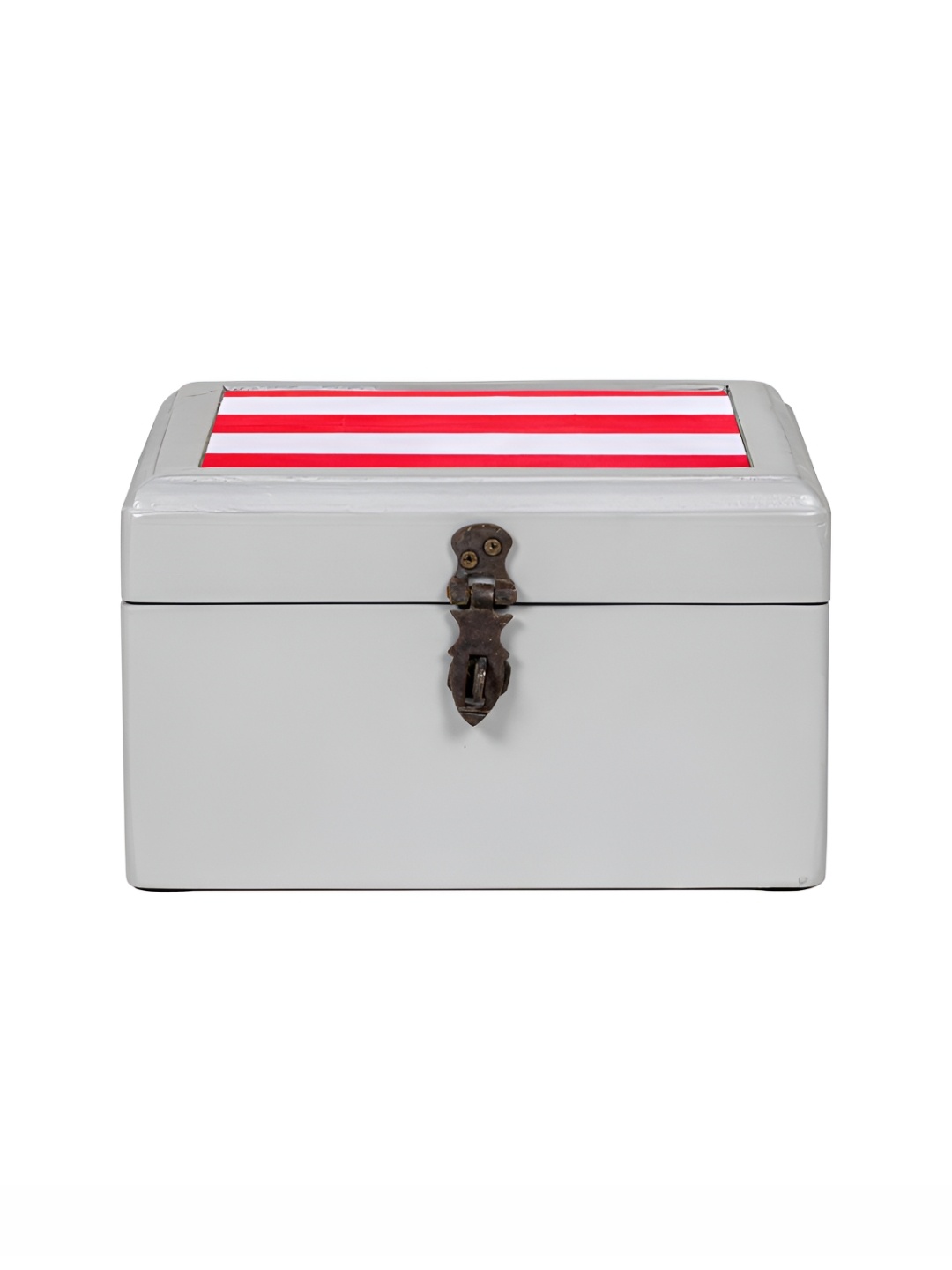 

Contrast Living Red & Red Printed Wooden Jewellery Organiser