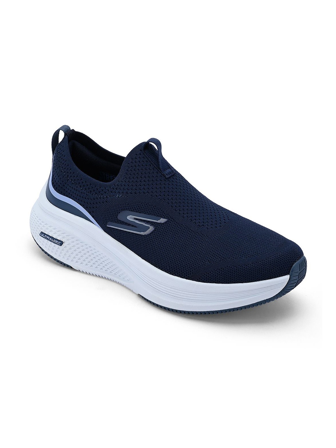 

Skechers Go Run Elevate 2.0 - Cadena Women Woven Design Slip-On Sports Shoes, Navy blue