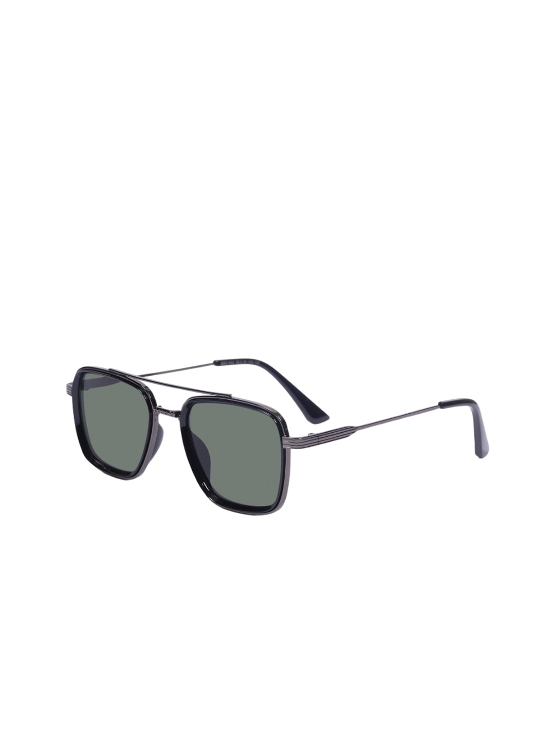 

HASHTAG EYEWEAR Unisex Rectangle Sunglasses with UV Protected Lens, Green