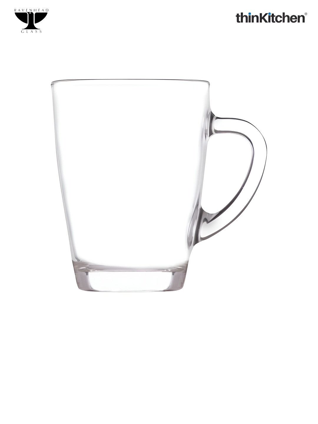

Ravenhead 2 Pcs Glass Mugs Set-28ml, Transparent
