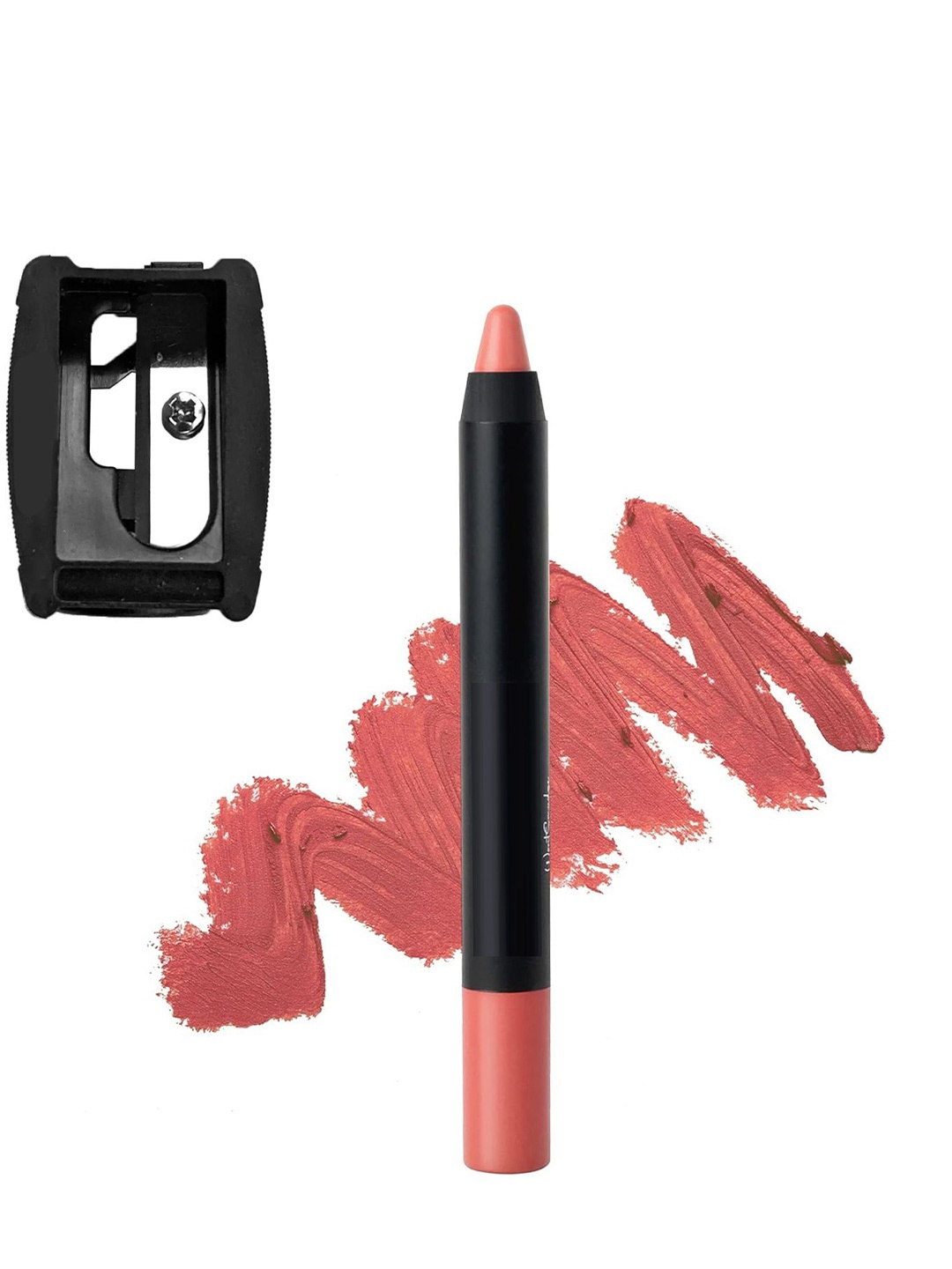 

Adbeni Retractable Poppins Long Lasting Lip Crayon Lipstick - 3 gm - Orange LS14-12