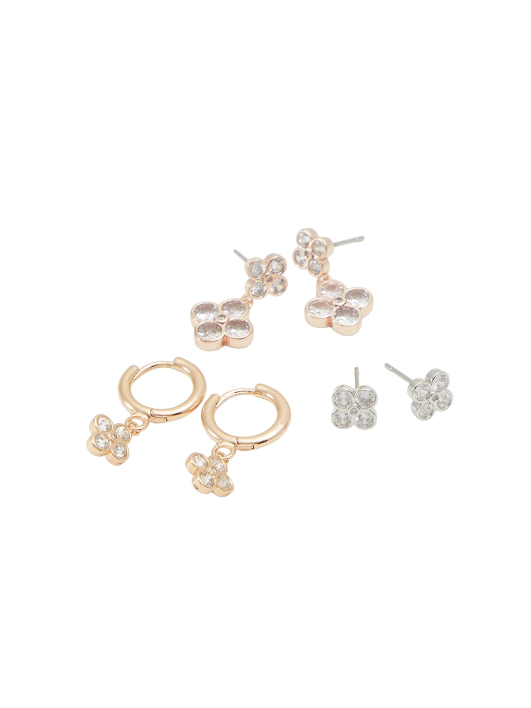 

ALDO Contemporary Studs Earrings, Metallic