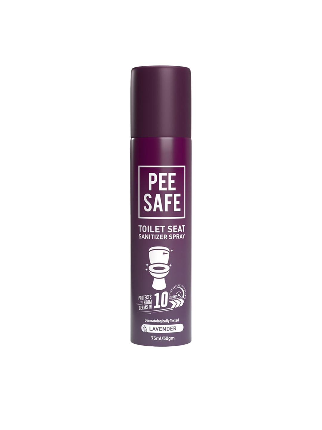 

PEESAFE Toilet Seat Sanitizer Spray - 75 ml - Lavender, Purple