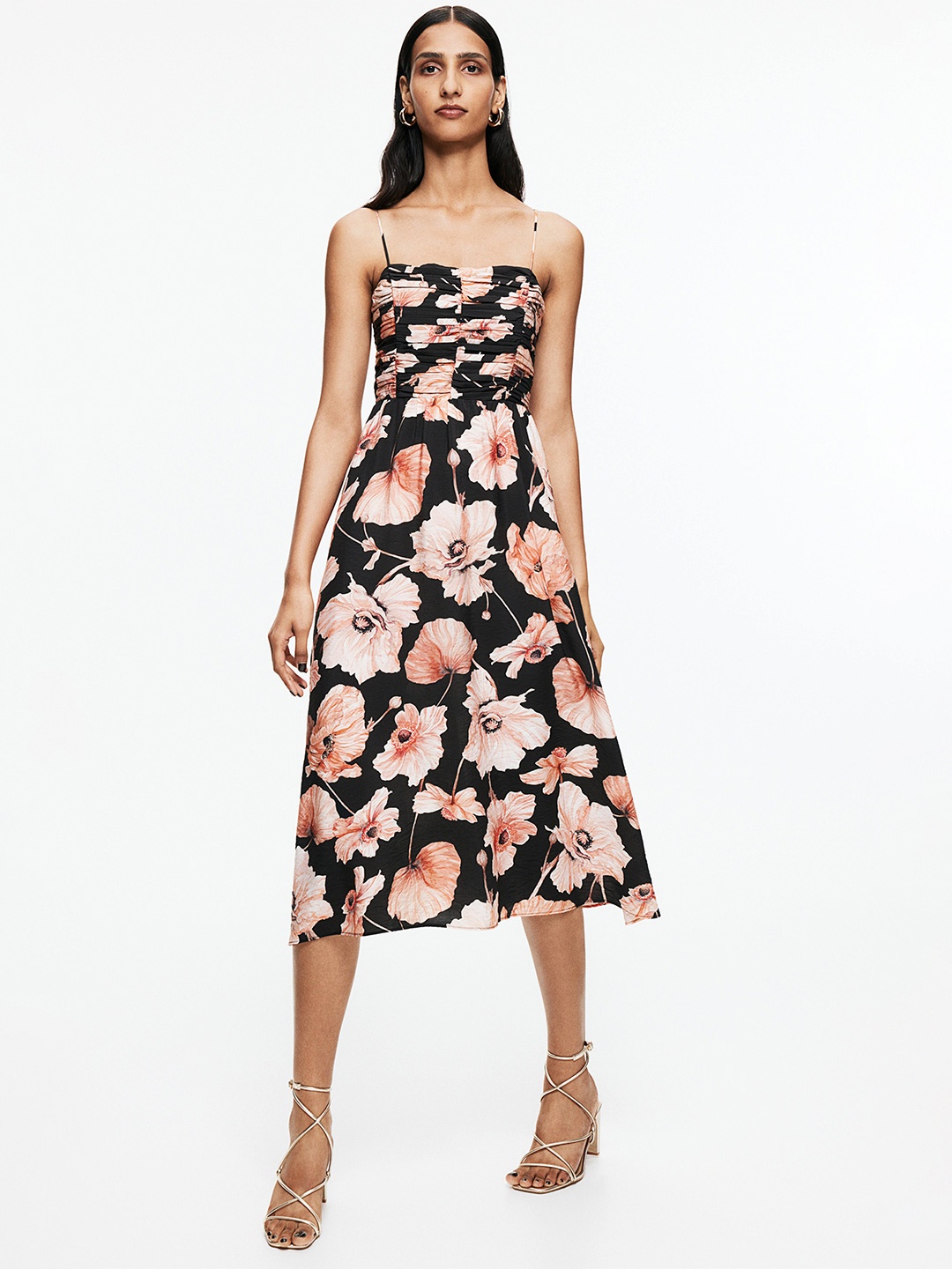 

H&M Women Strappy Dresses, Pink