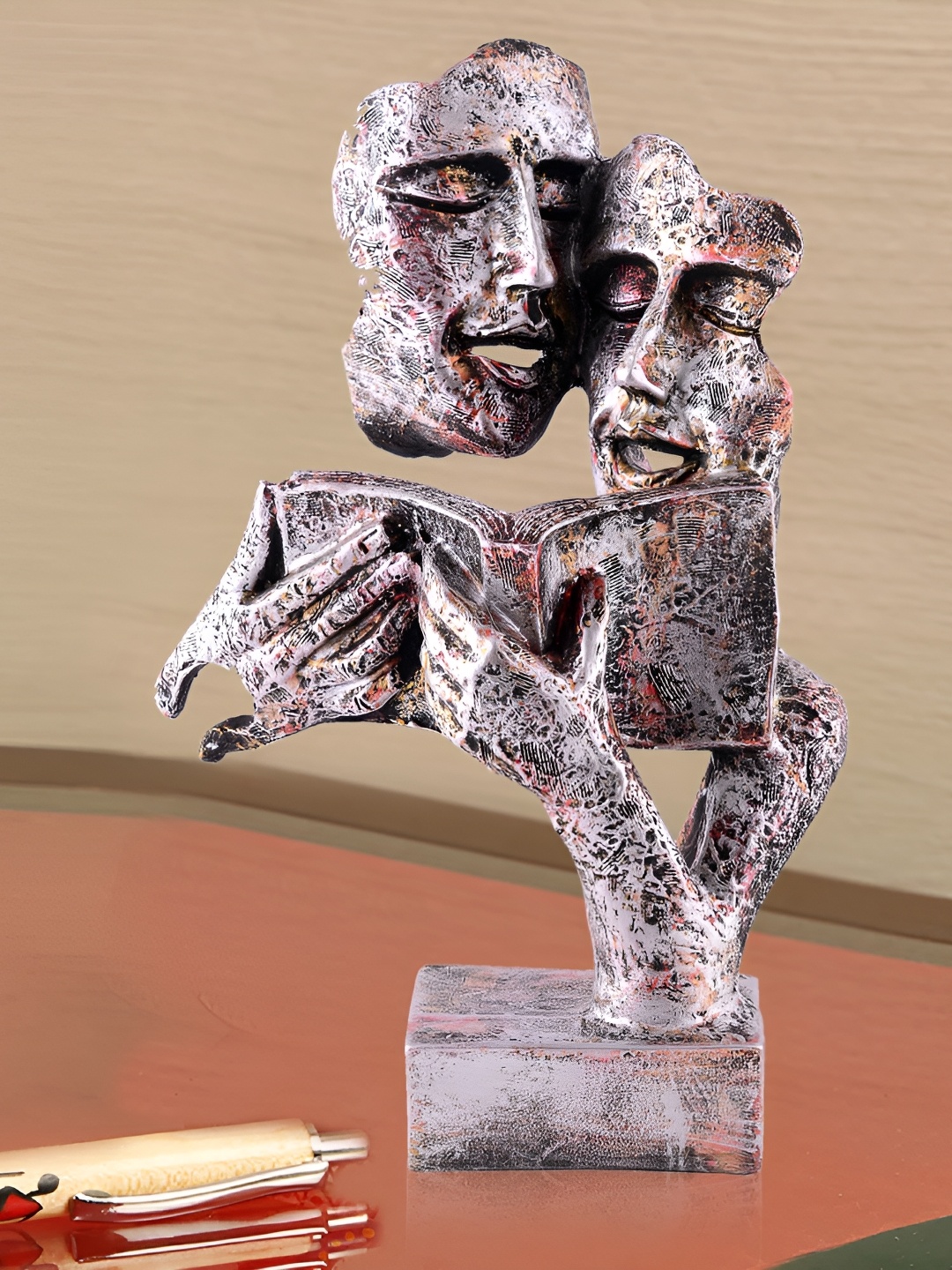 

Zart Grey Abstract Shaped Decorative Idol Showpiece