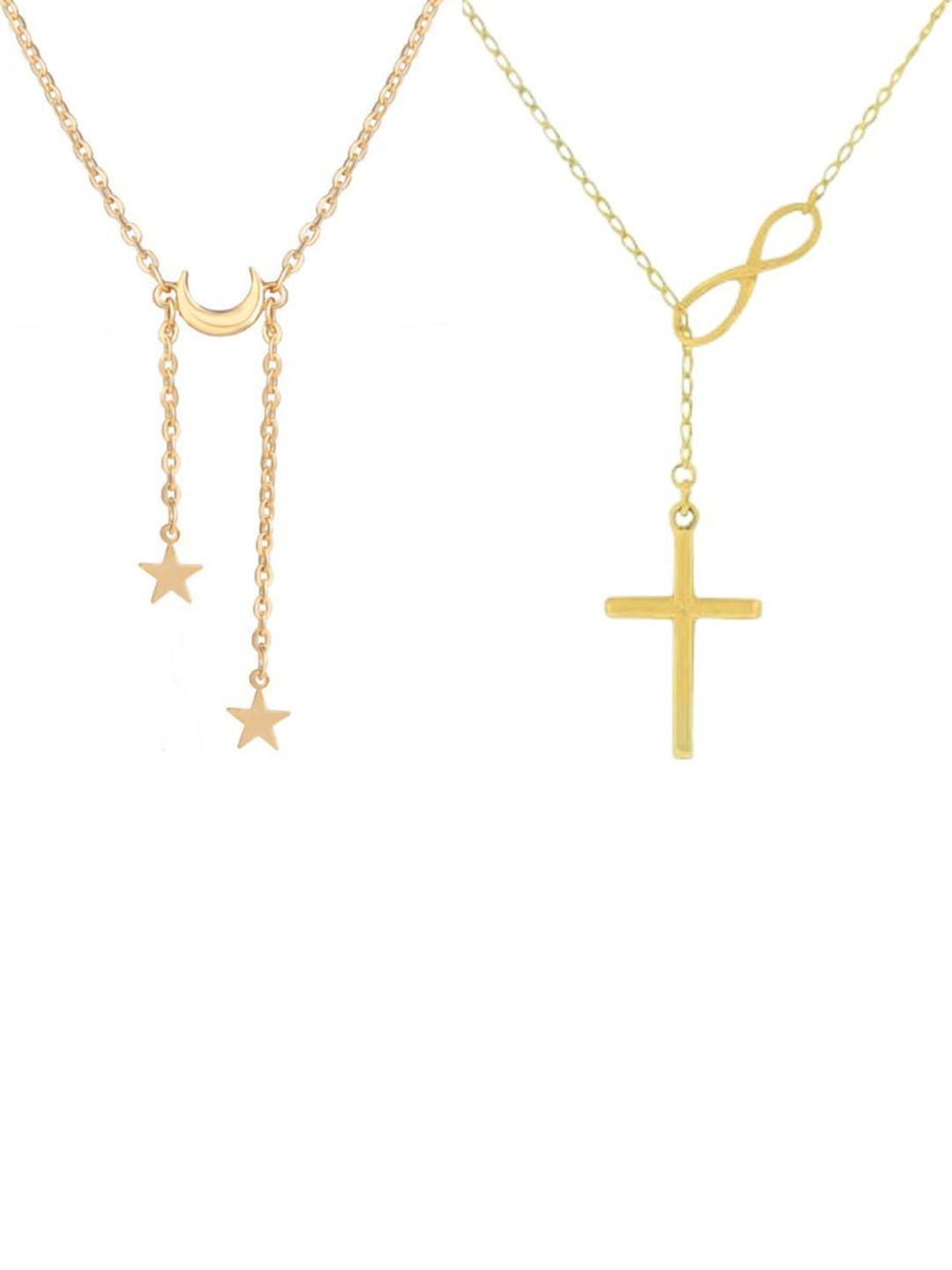 

Pinapes Unisex Brass Gold-Plated Necklace