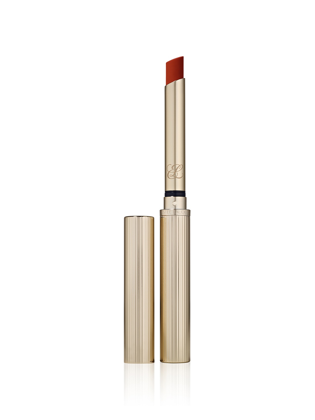 

Estee Lauder Pure Color Explicit 12-Hr Fade Proof Silk Matte Lipstick - Temperature Rising, Red