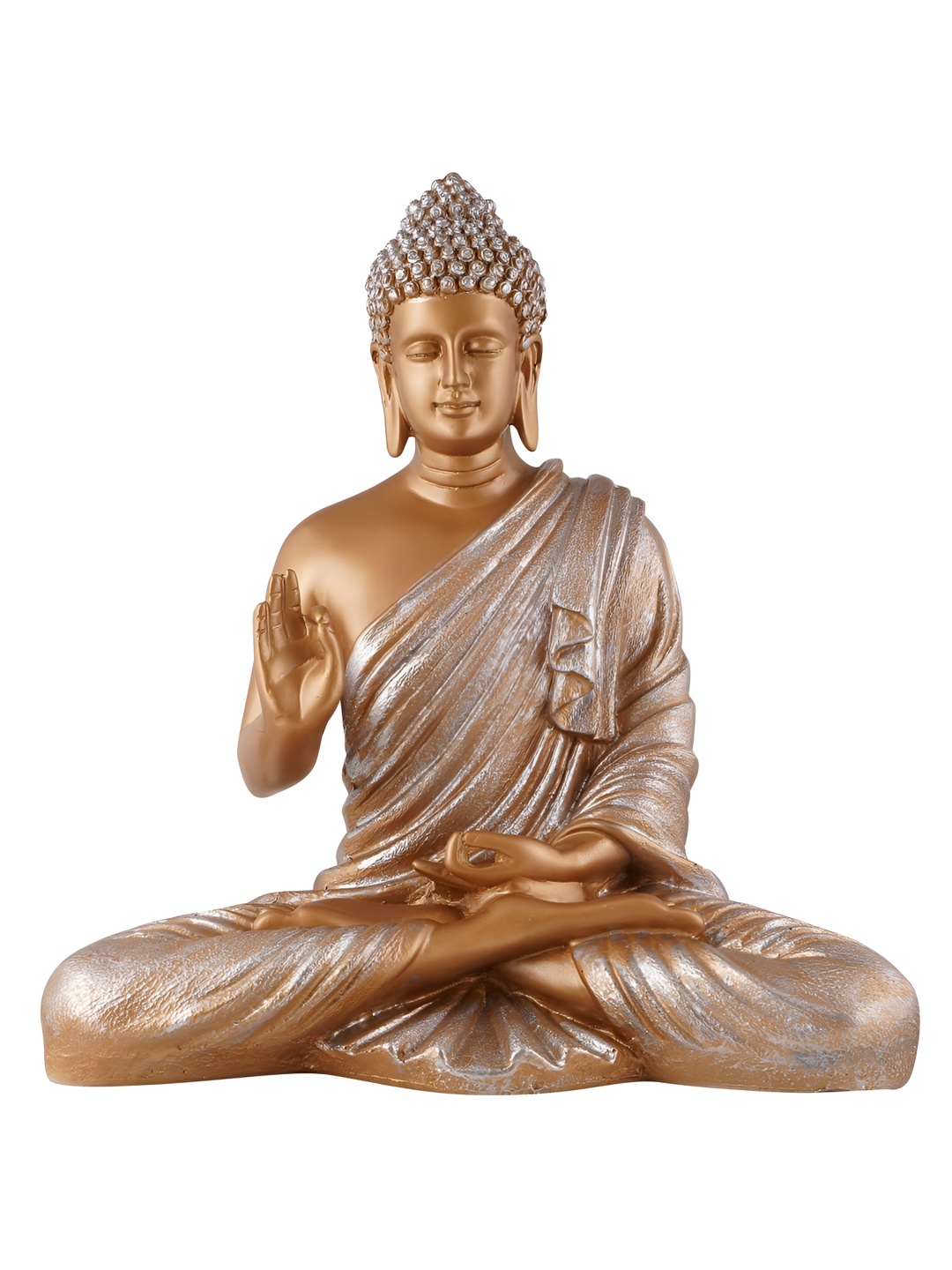 

Zart Brown Buddha Idol Showpiece