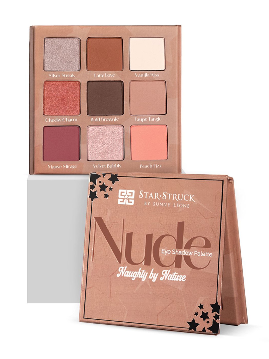 

STARSTRUCK BY SUNNY Leone Bendable Nude Eyeshadow Palette - Naughty by Nature - 12.5 g, Brown
