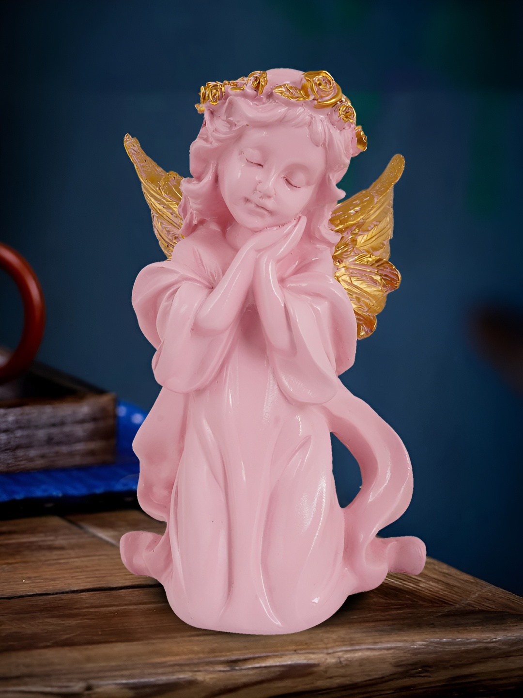 

Zart Pink & Gold-Toned Other Figurine Showpiece