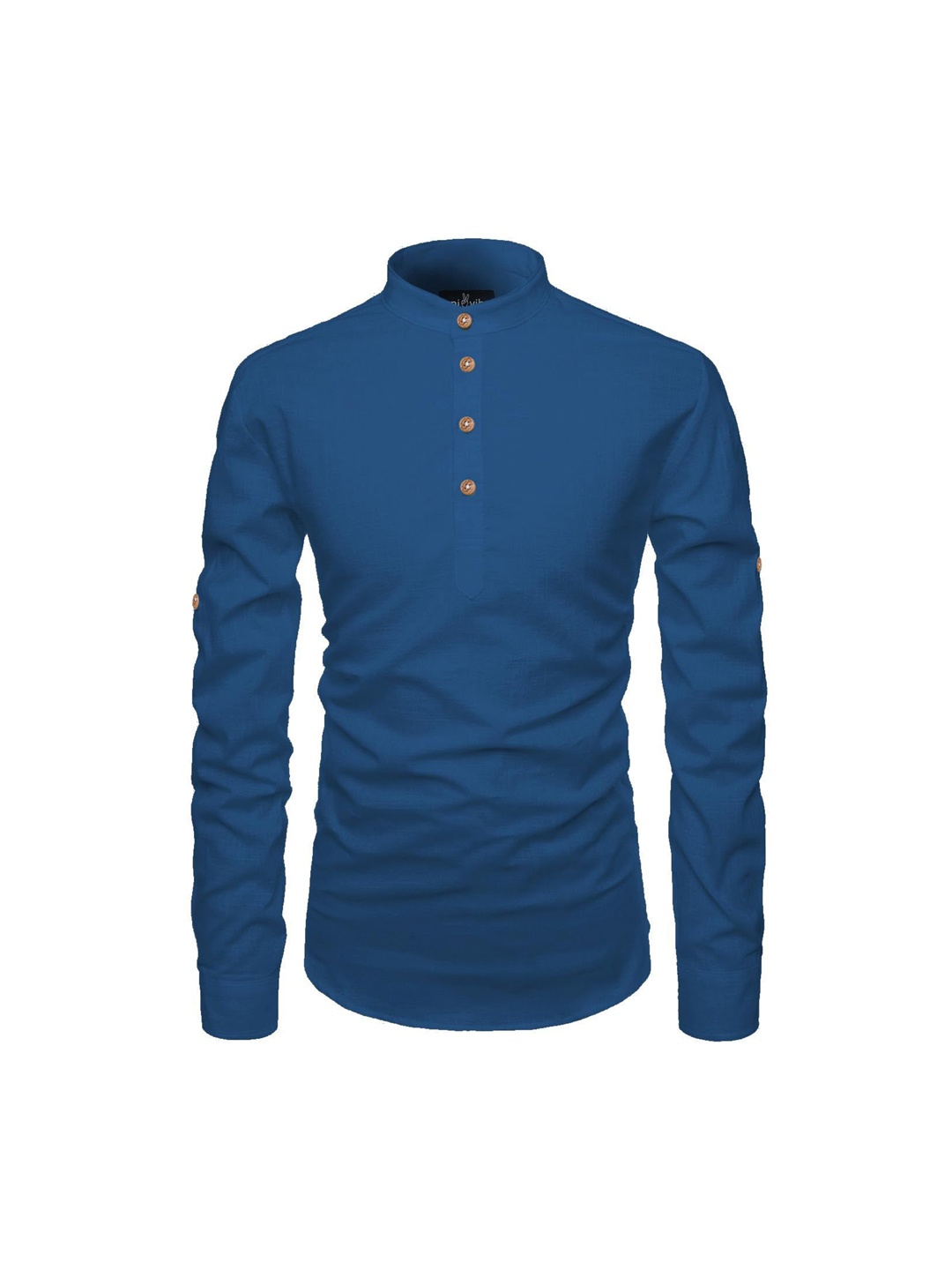 

univibe Men Kurta, Coral