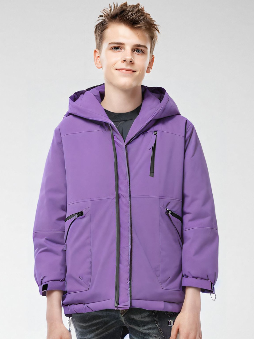 

StyleCast x Revolte Men Tailored Jacket, Purple