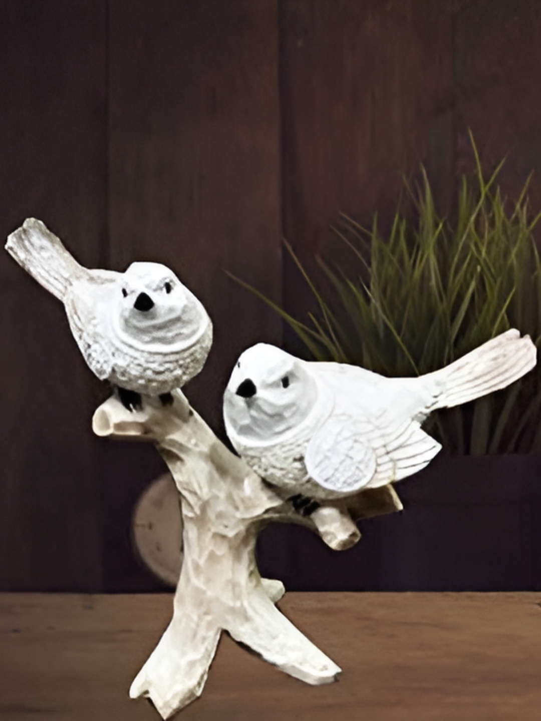 

Zart White & Brown Birds and Animals Figurine Showpiece
