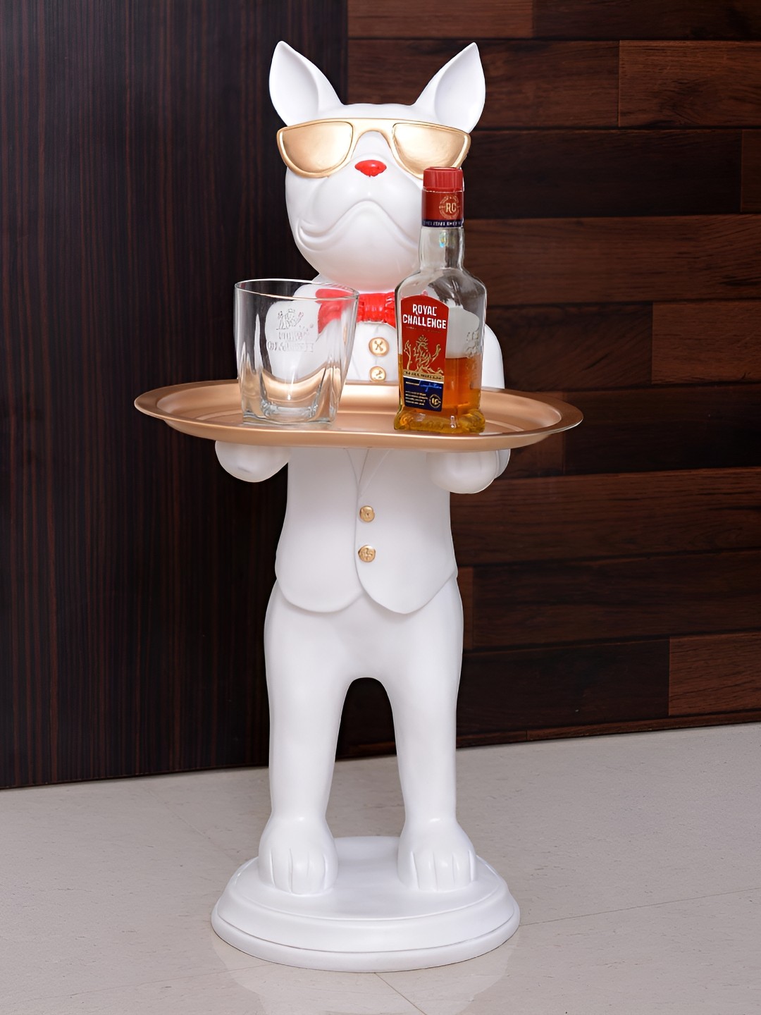 

Zart White Idol Showpiece