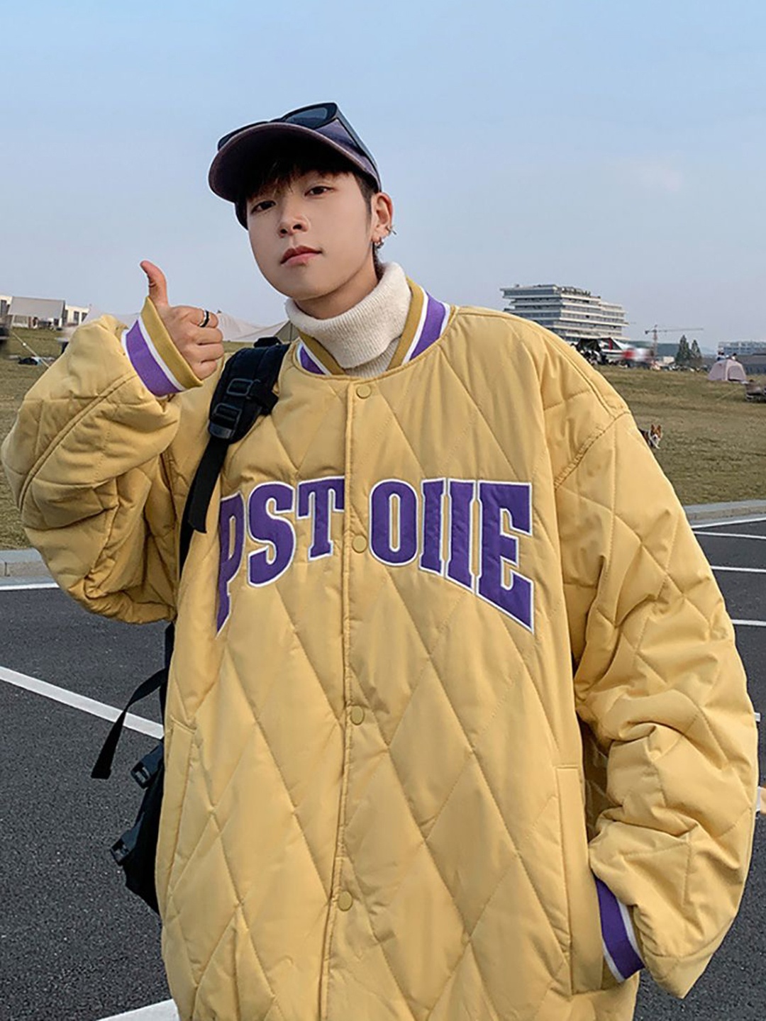 

StyleCast x Revolte Men Tailored Jacket, Yellow