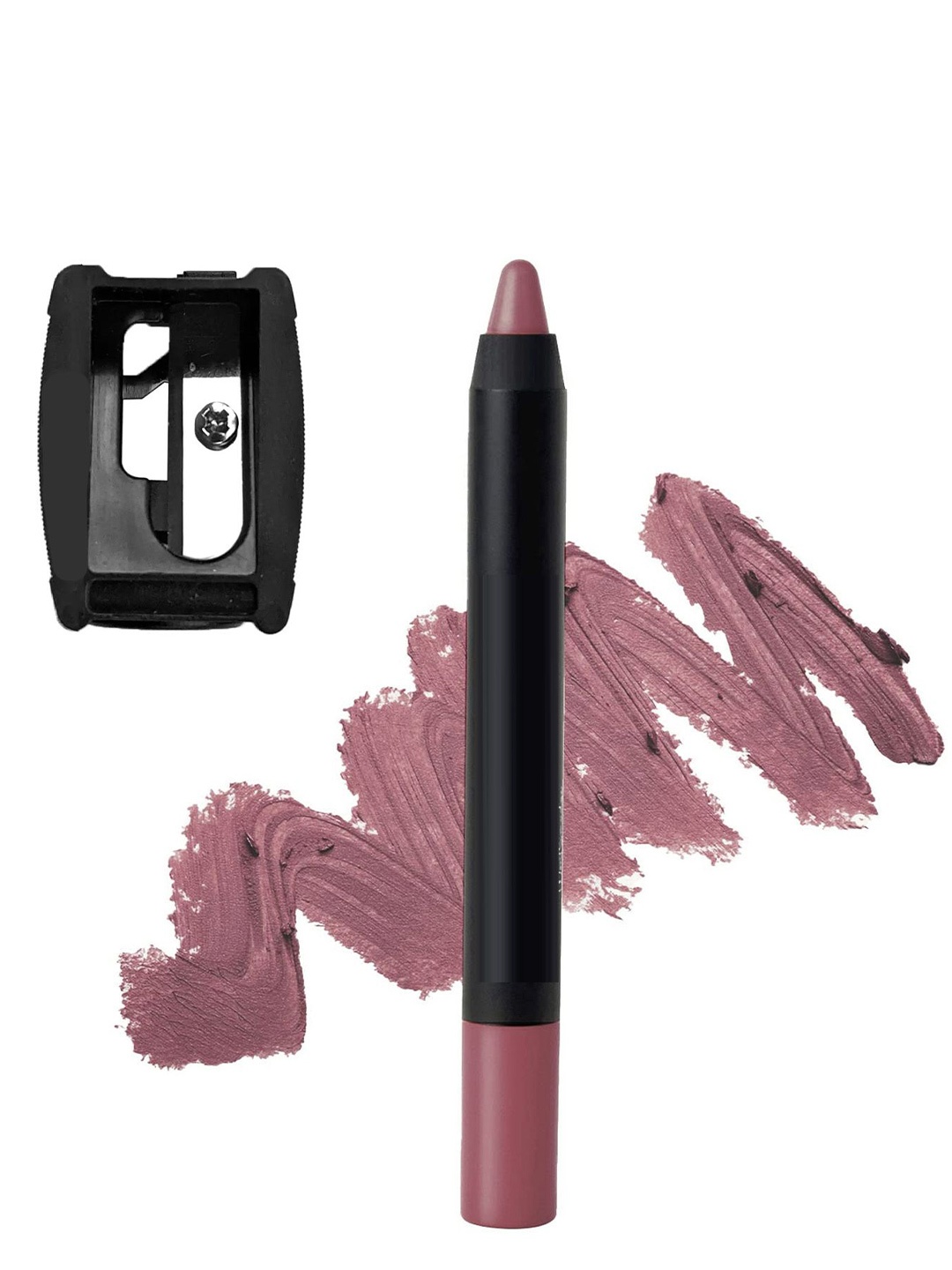 

Adbeni Retractable Poppins Long Lasting Lip Crayon Lipstick - 3 gm - Grey LS14-23