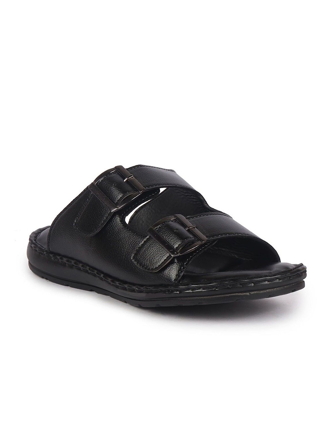 

FAUSTO Men PU Comfort Sandals, Black
