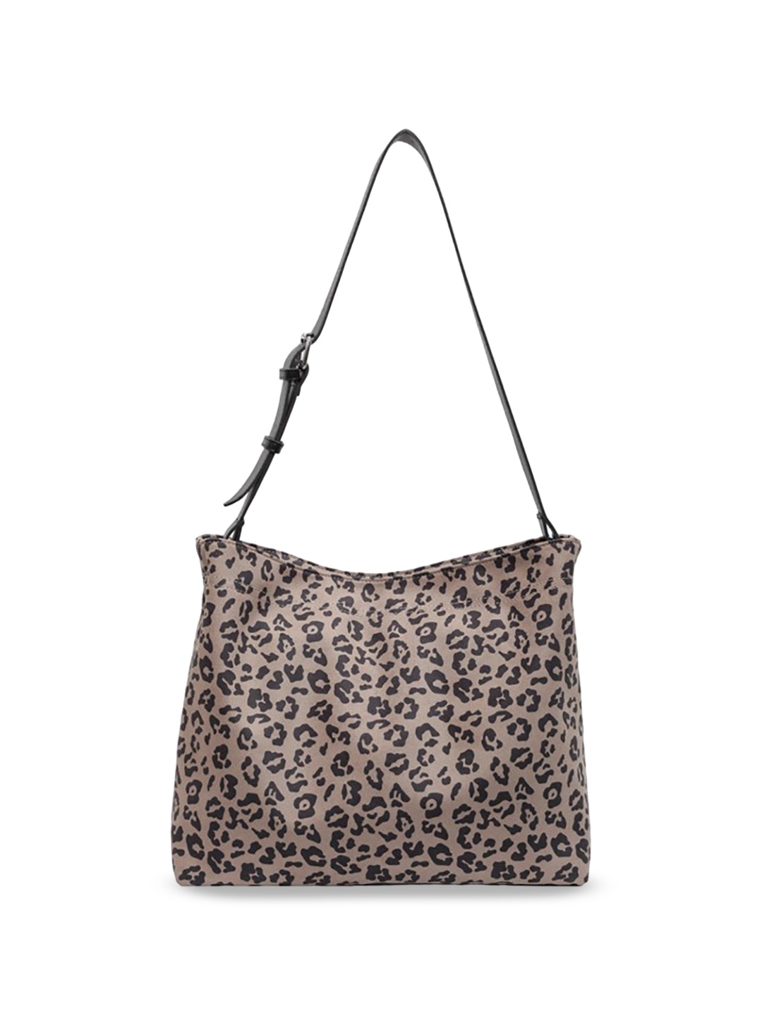

StyleCast x Revolte Women Animal Printed Shopper Shoulder Bag, Beige