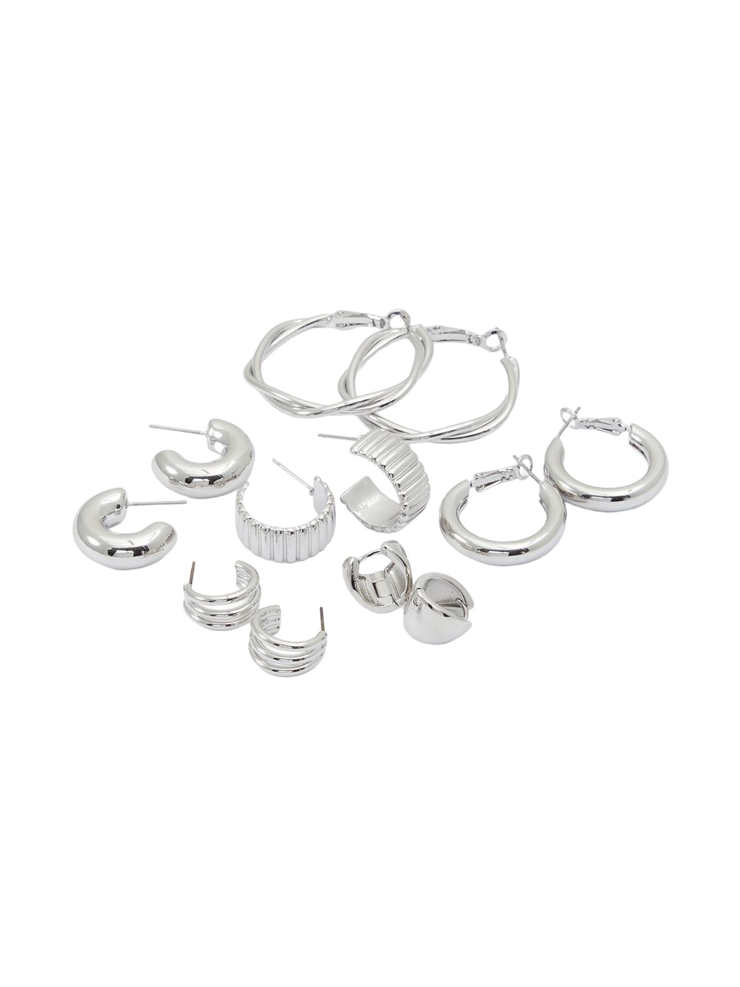 

ALDO Contemporary Studs Earrings, Silver