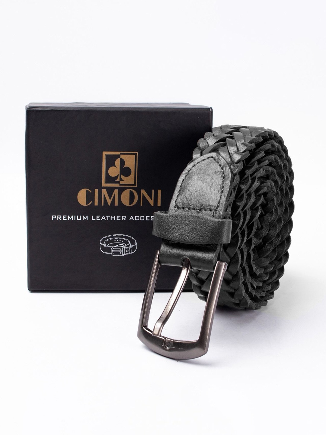 

CIMONI Women Leather Belt, Brown