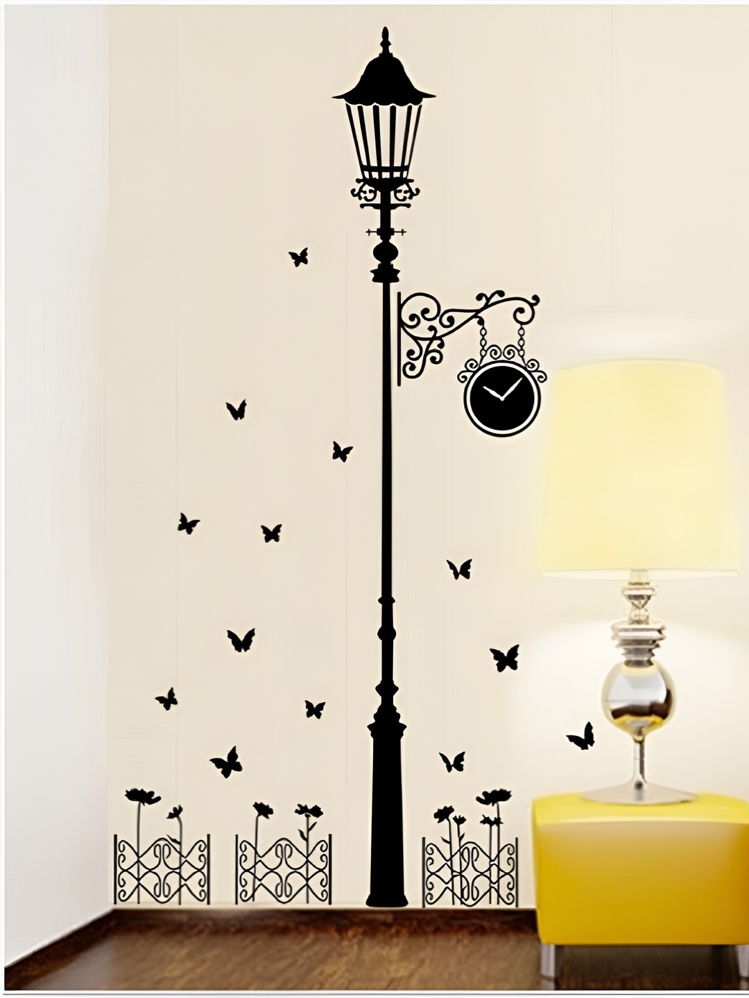 

Asian royal Beige & Black Printed Water Proof Decals and Stickers