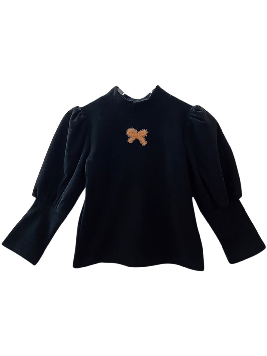 

StyleCast x Revolte Girls Round Neck Top, Black