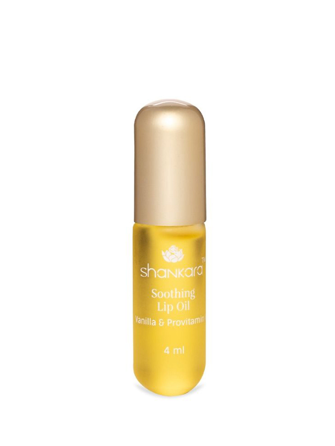 

Shankara Soothing Lip Oil With Vanilla & Provitamin - 4 ml, Gold