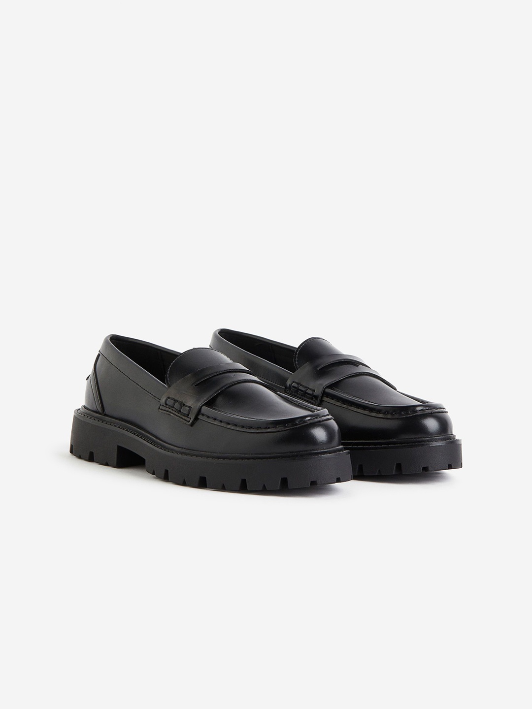 

H&M Women Chunky Loafers, Black