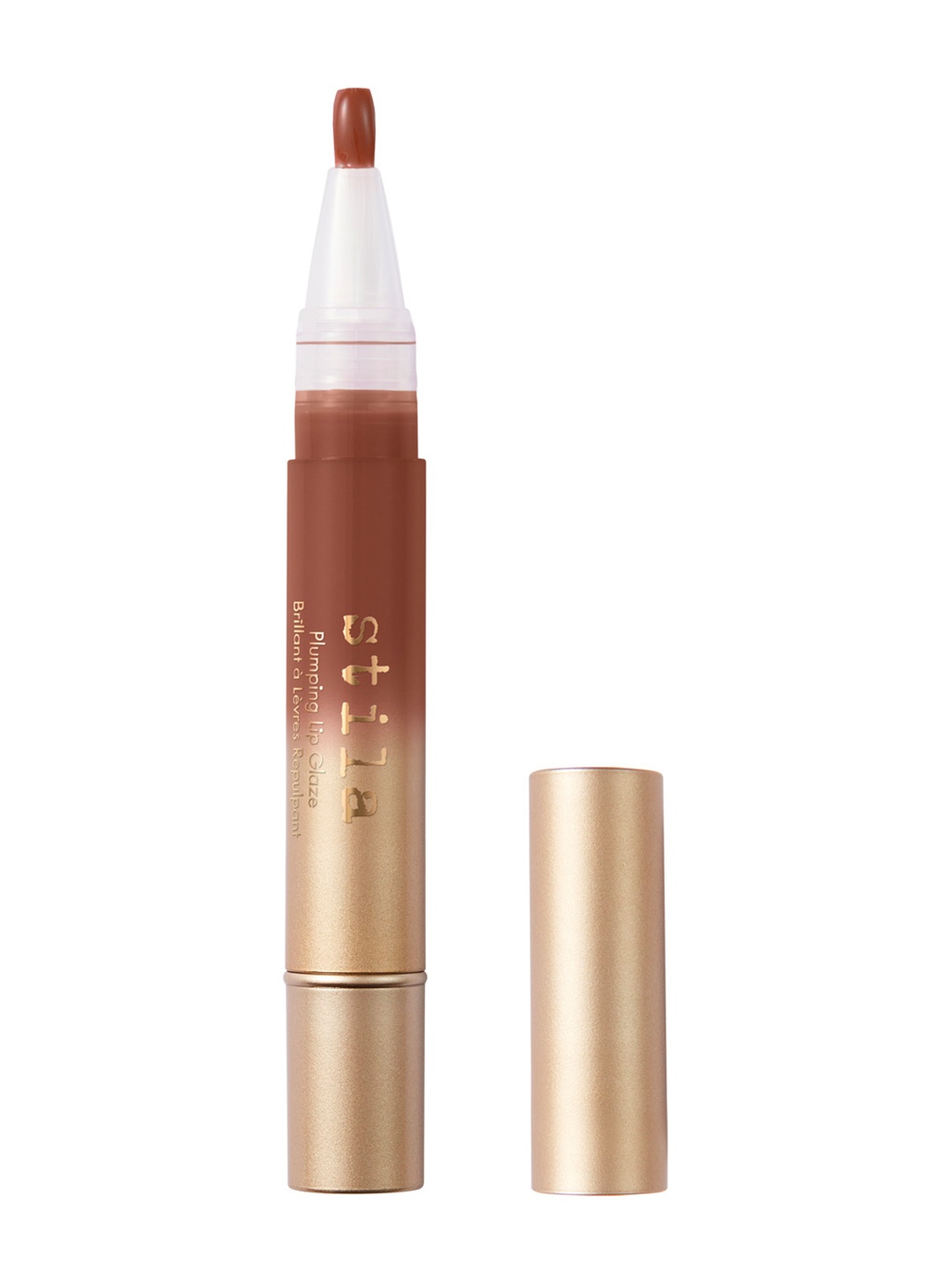 

Stila Plumping High-Shine Lip Glaze - Cinnamon - 3.5ml, Gold
