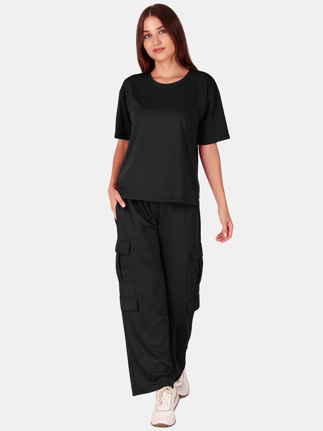 

Fasense Women Night suit, Black