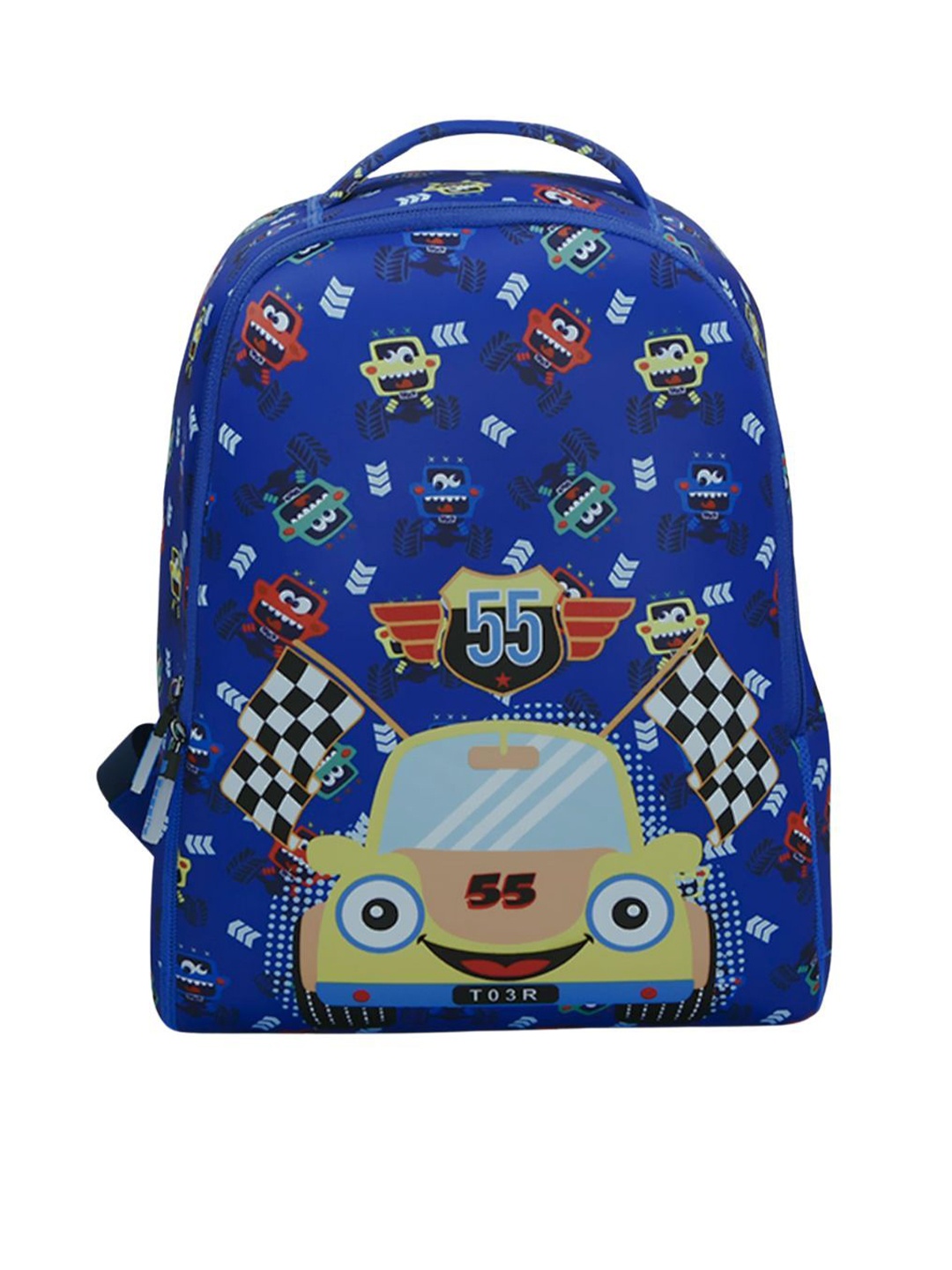 

AirSound Unisex Kids Blue Graphic Backpack