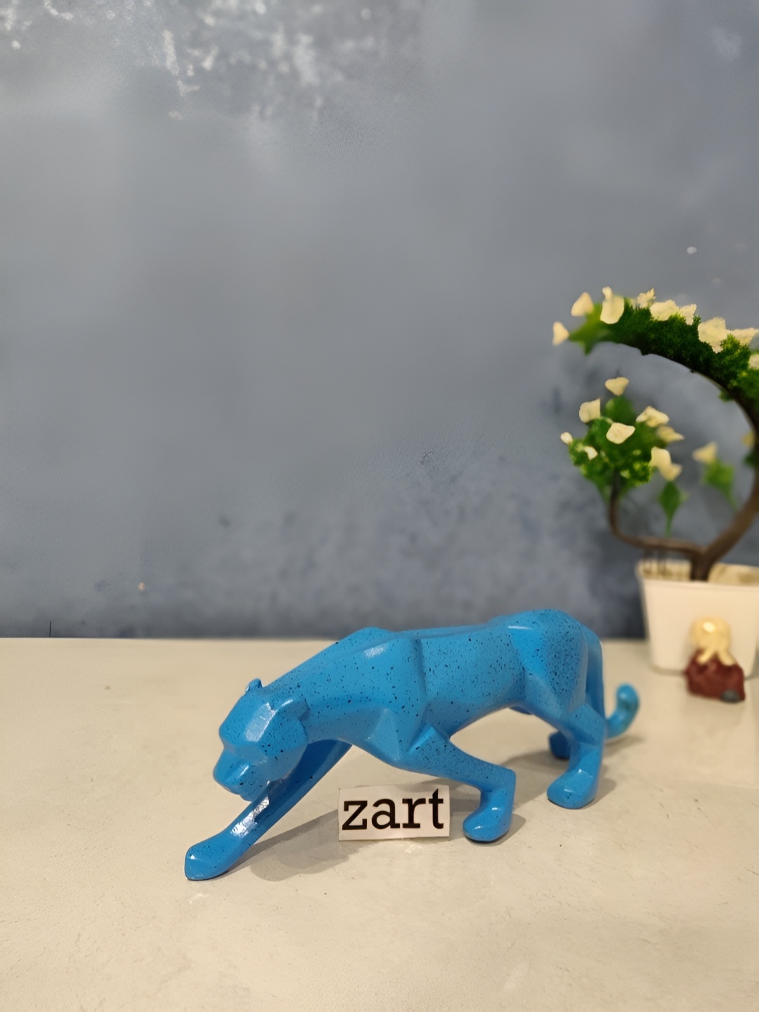 

Zart Blue Animal Figurine Showpiece