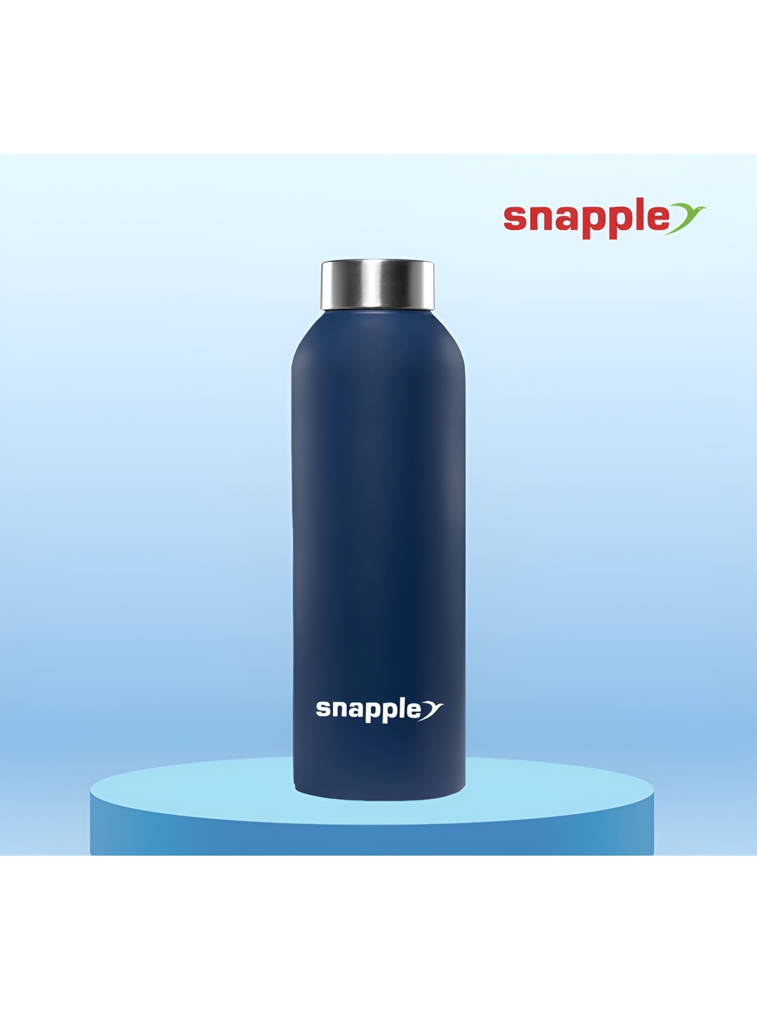 

Snapple Mist Blue Stainless Steel Single Wall Vacuum Water Bottle-1000ml