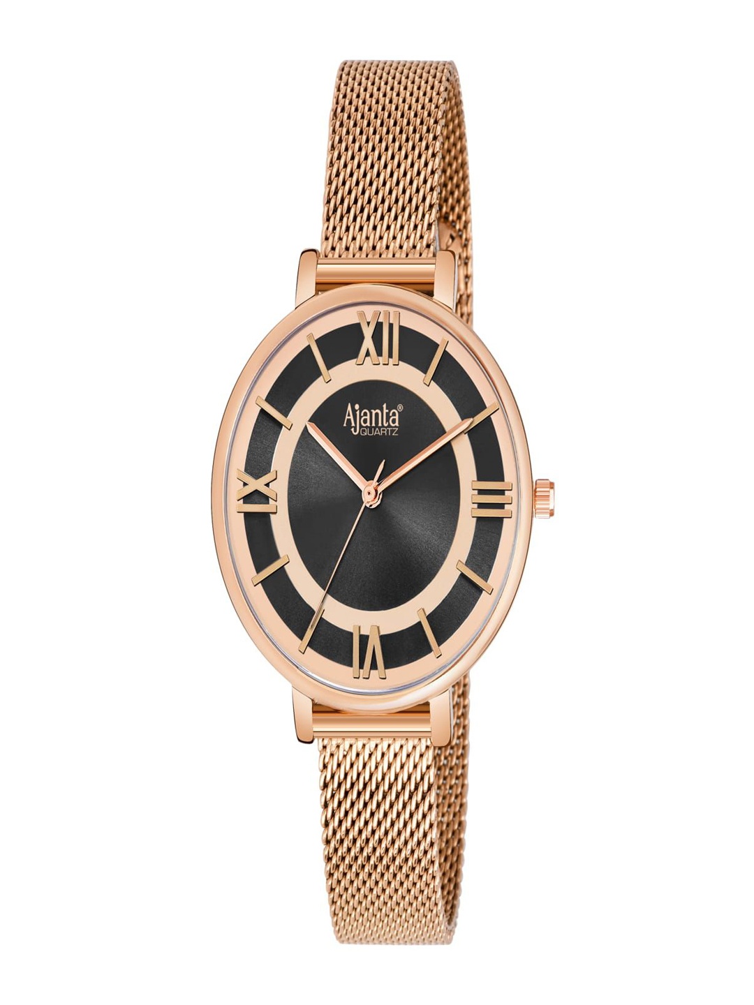 

Ajanta Quartz Women Analogue Watch AWC701TAL 2, Rose gold