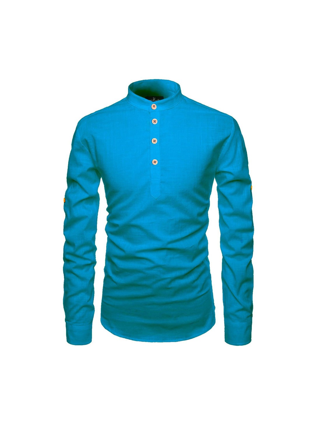 

univibe Men Kurta, Turquoise blue