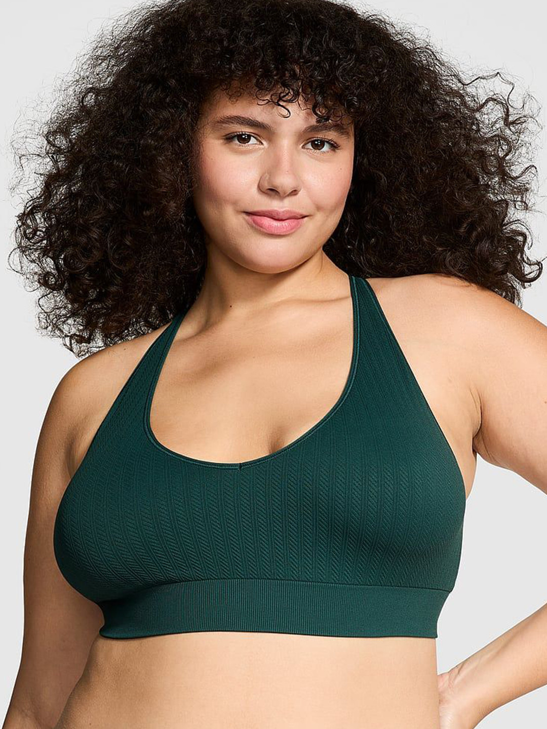 

Victoria's Secret Plus Size Full Coverage Underwired Plunge Bra, Green