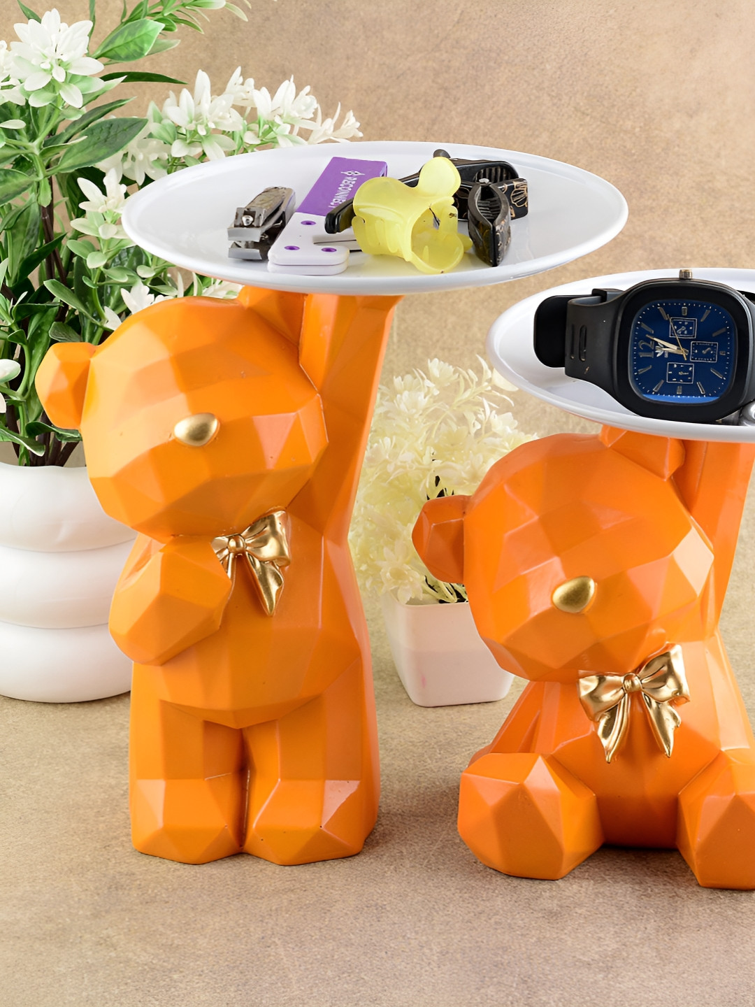 

Zart Orange Religious Idol Showpiece
