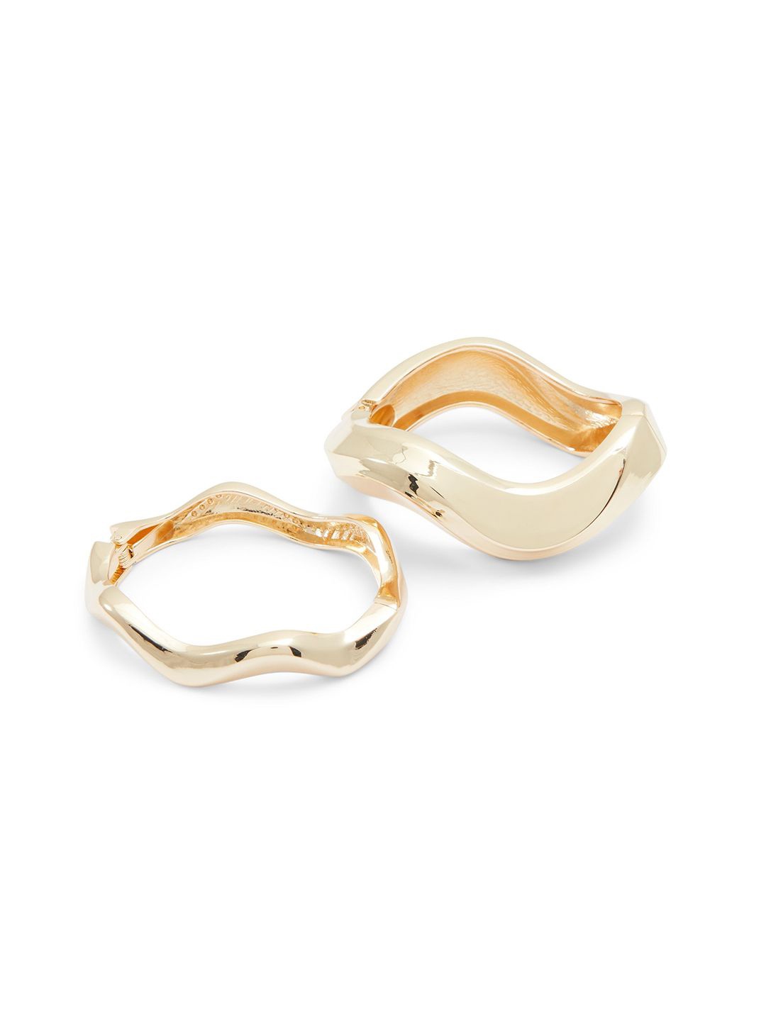 

ALDO Set Of 2 Gold-Plated Stone-Studded Toe Rings