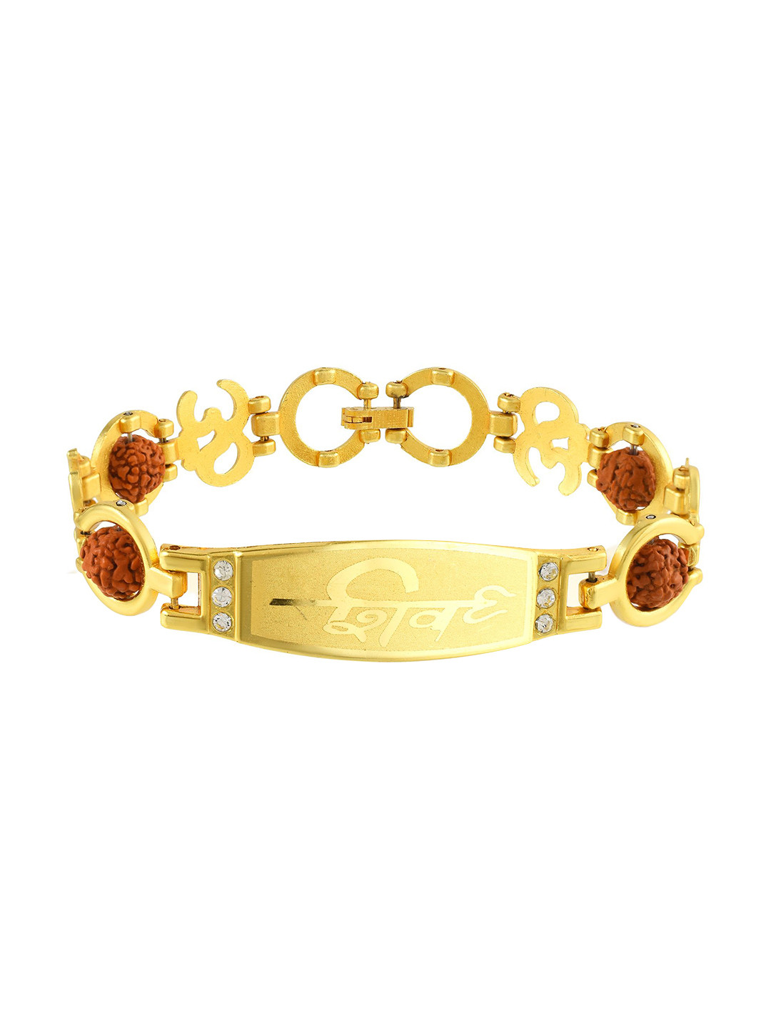 

MEMOIR Unisex Gold-Plated Beaded Wraparound Bracelet