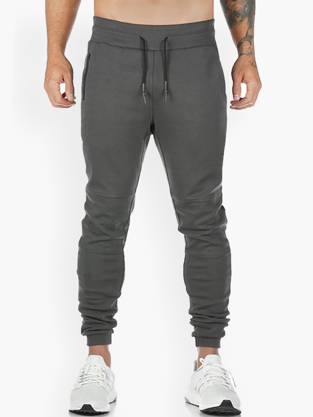 

StyleCast x Revolte Men Trousers, Grey