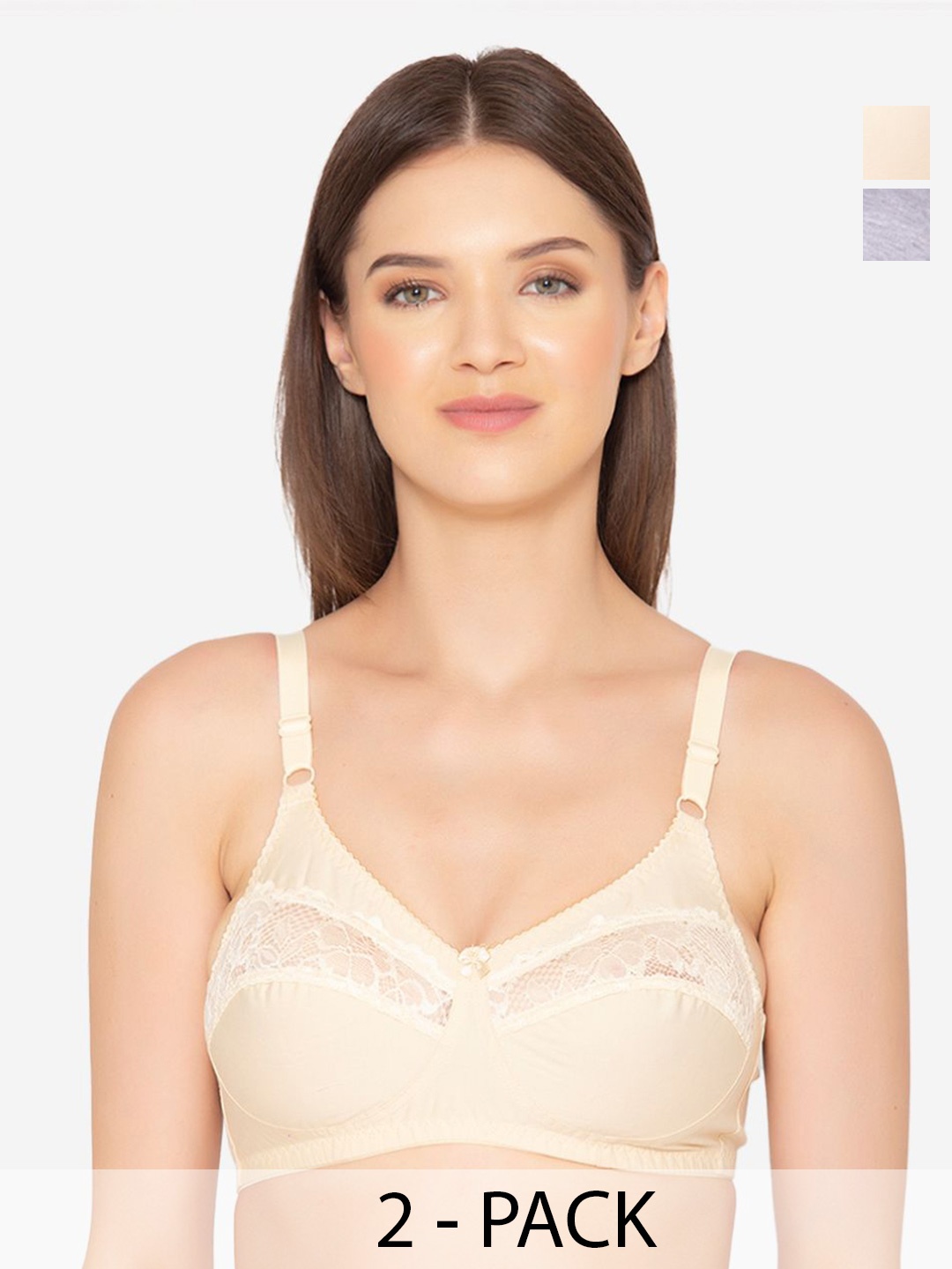 

GROVERSONS Paris Beauty Women Full Coverage Bra, Grey