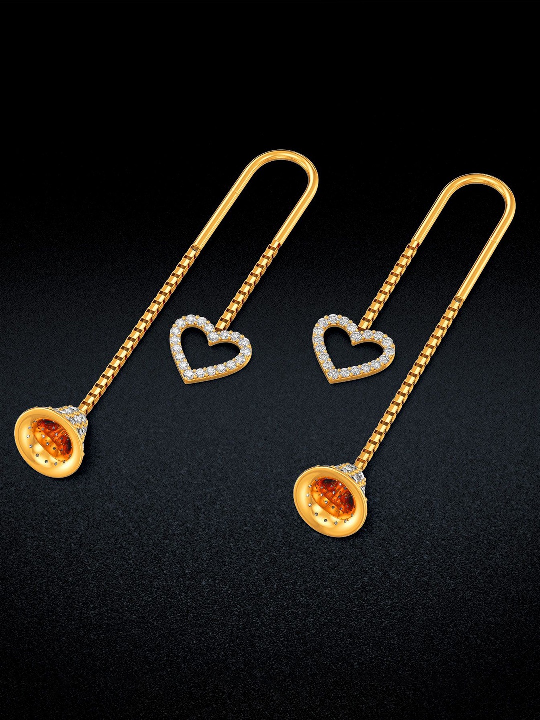 

Joyalukkas 22KT Gold Earrings 3.65gm