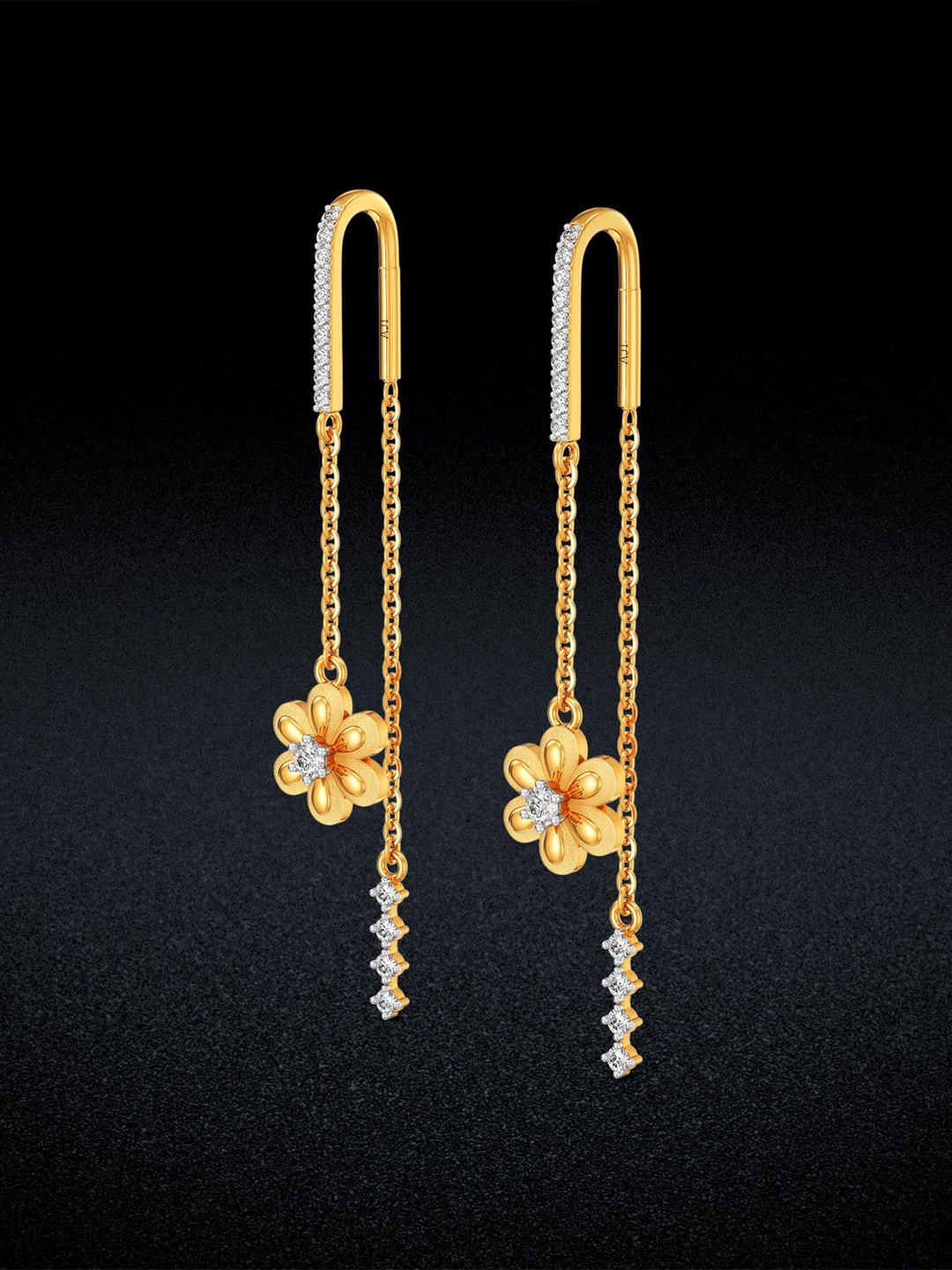 

Joyalukkas Jewellers Company 22KT Gold Earrings