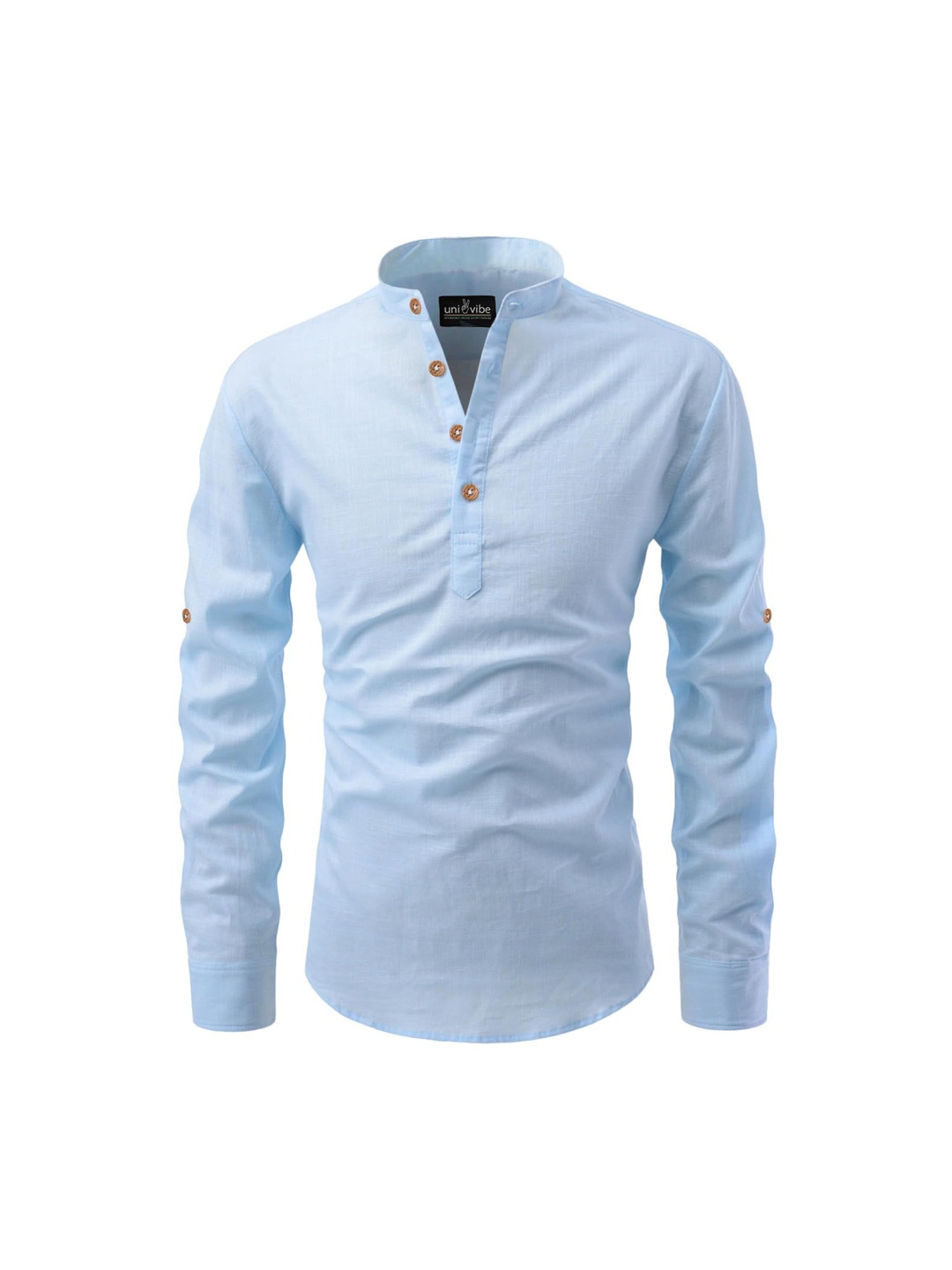 

univibe Men Kurta, Blue