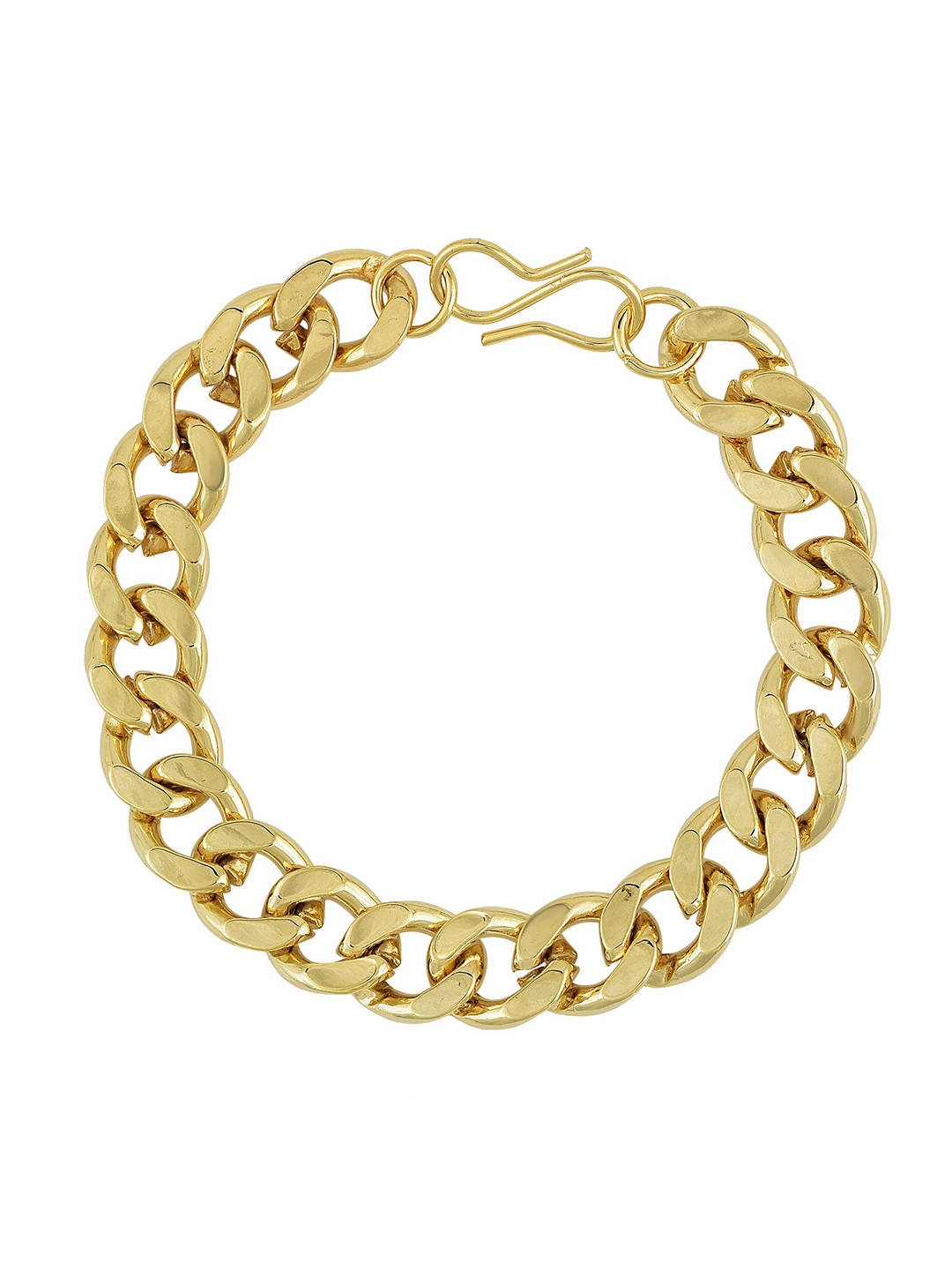 

MEMOIR Men Gold-Plated Heavy Macho Link Bracelet