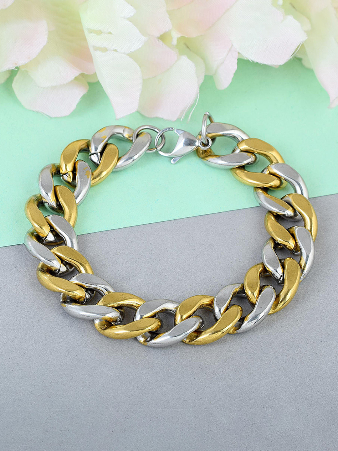 

MEMOIR Men Gold-Plated Link Bracelet