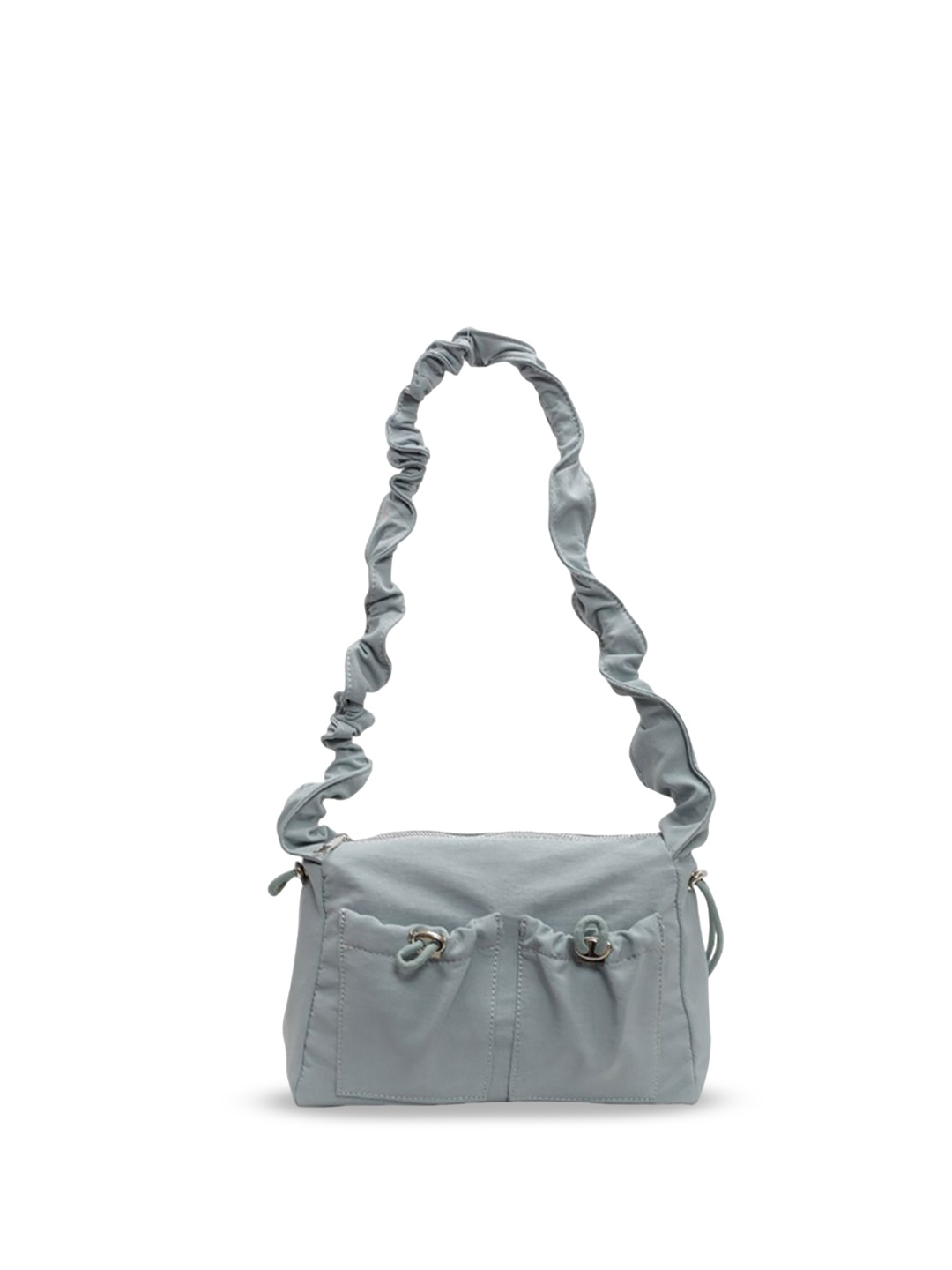 

StyleCast x Revolte Women Solid Swagger Sling Bag, Blue