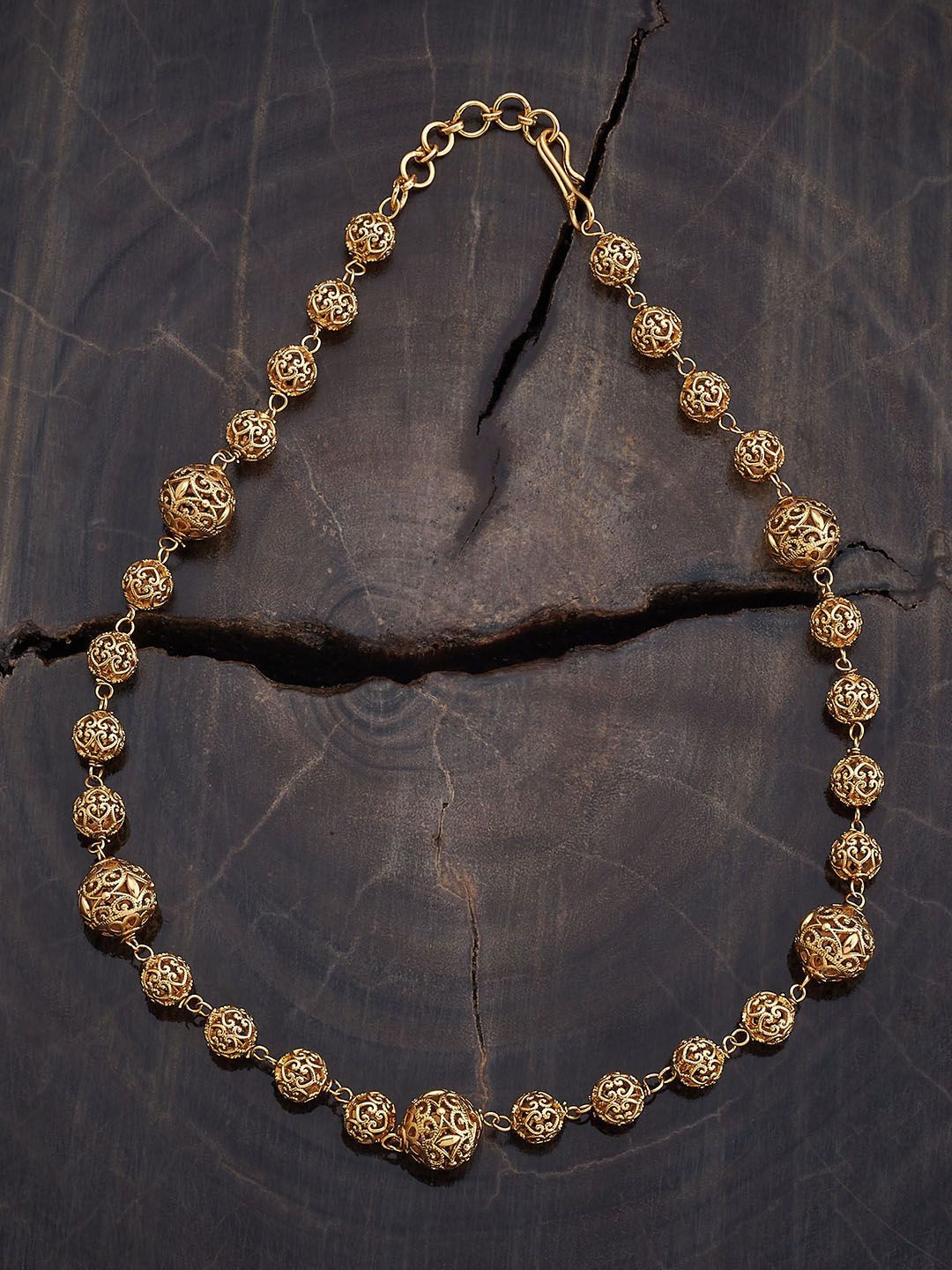 

Kushal's Fashion Jewellery Gold-Plated Antique Chain